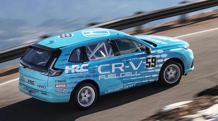 Honda CR-V e:FCEV kommer att bli den första vätgasbilen vid Pikes Peak Hill Climb-tävlingen