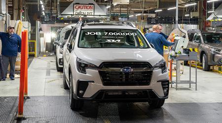 Subaru flyttar produktionen av bilar för Kanada från USA till Japan