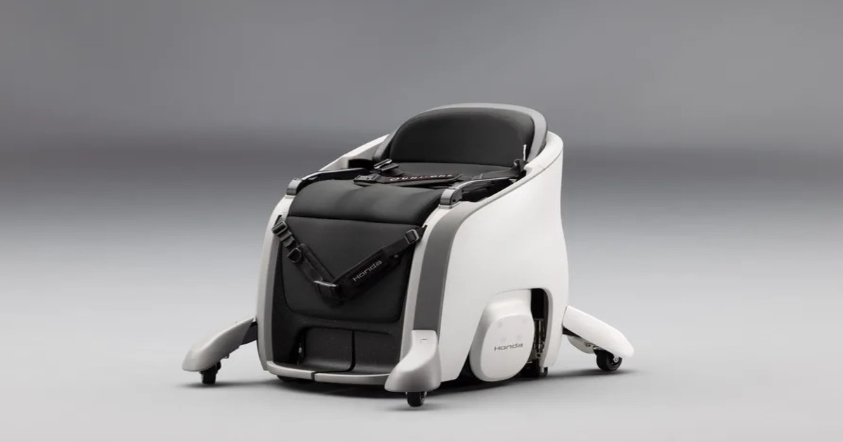 Honda presenterar en elektrisk stol för AR-headset Honda presenterar en elektrisk stol för AR-headset